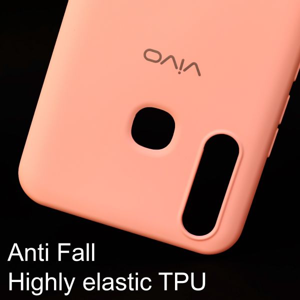 Pink Original Silicone case for Vivo U20