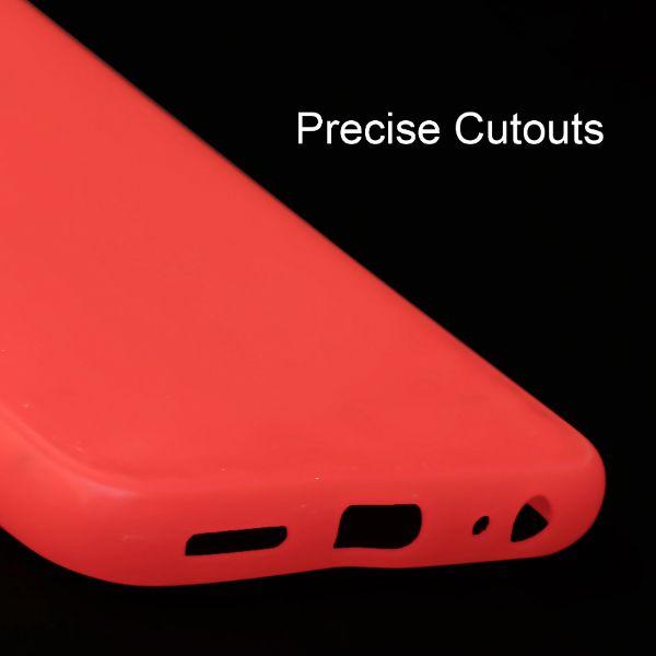 Red Silicone case for Vivo y19
