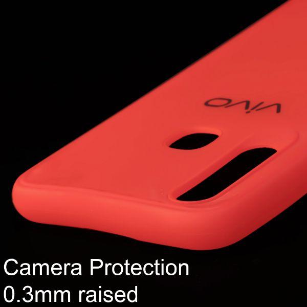 Red Silicone case for Vivo y19