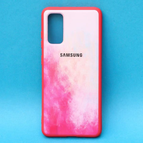Magma oil paint mirror case for Samsung S20
