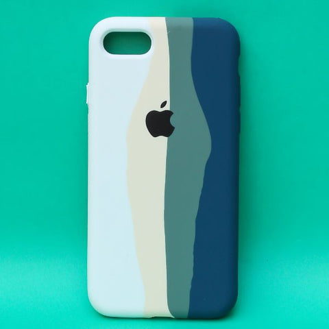 Rainbow Silicone Case for Apple iphone 7 – The Hatke