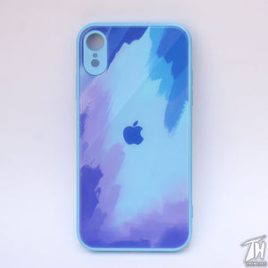 Marine oil paint mirror case for Apple iphone XR