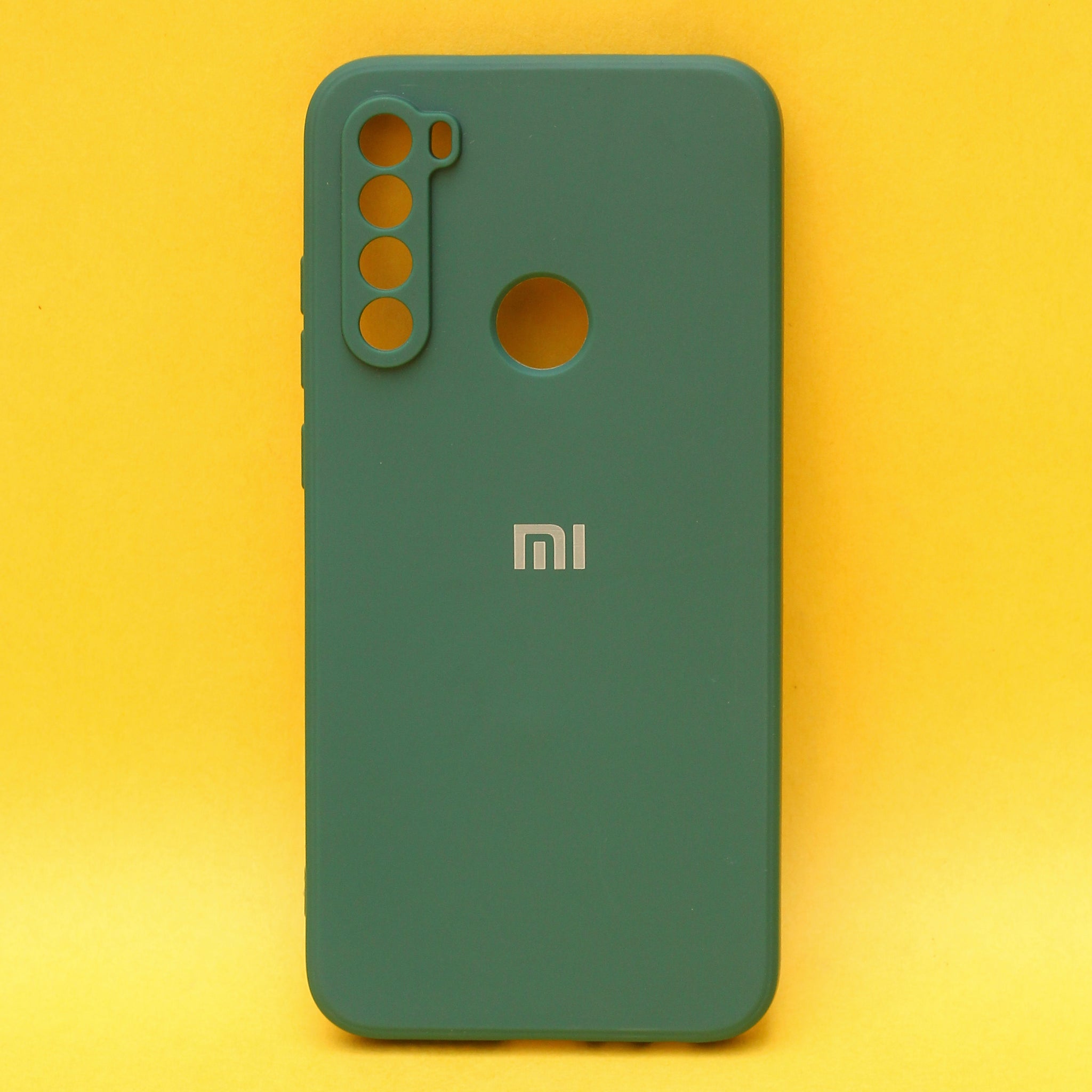 Dark Green Candy Silicone Case for Redmi Note 8