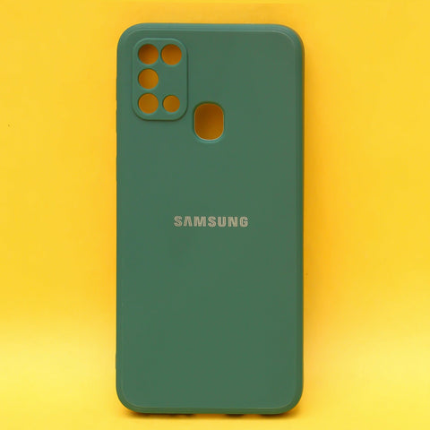 Dark Green Candy Silicone Case for Samsung M21