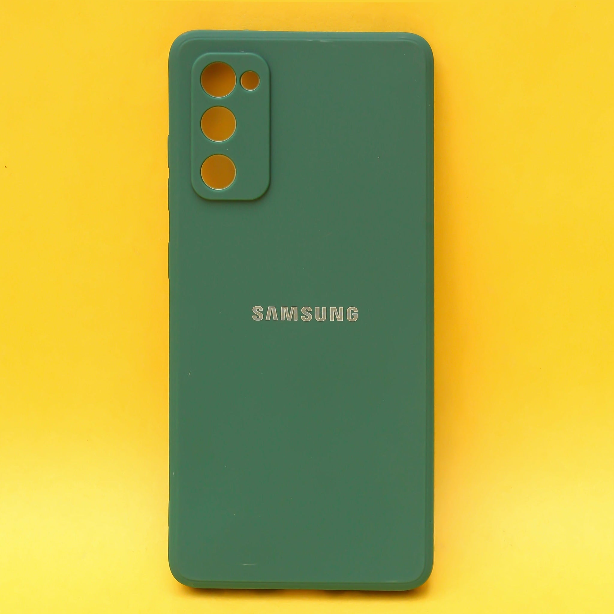 Dark Green Candy Silicone Case for Samsung S21 FE