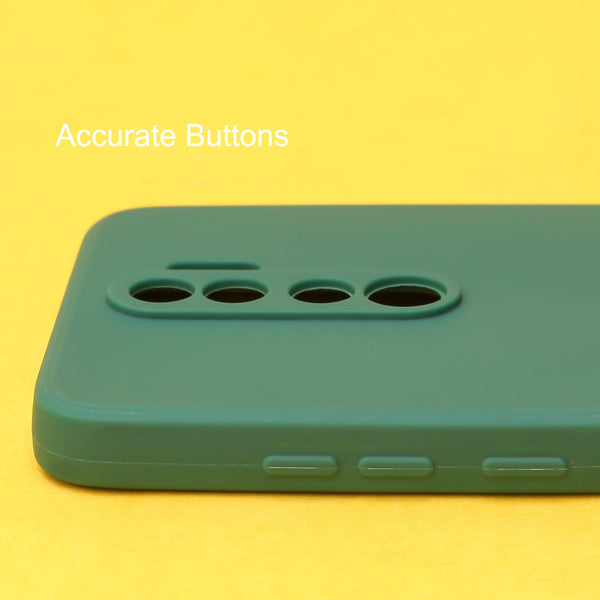 Dark Green Candy Silicone Case for Redmi Note 8 Pro