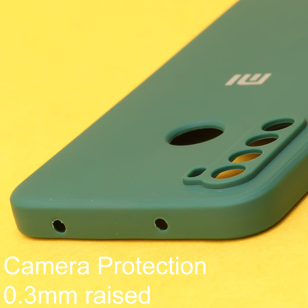 Dark Green Candy Silicone Case for Redmi Note 8