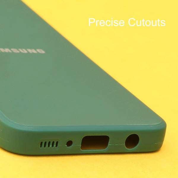 Dark Green Candy Silicone Case for Samsung M21