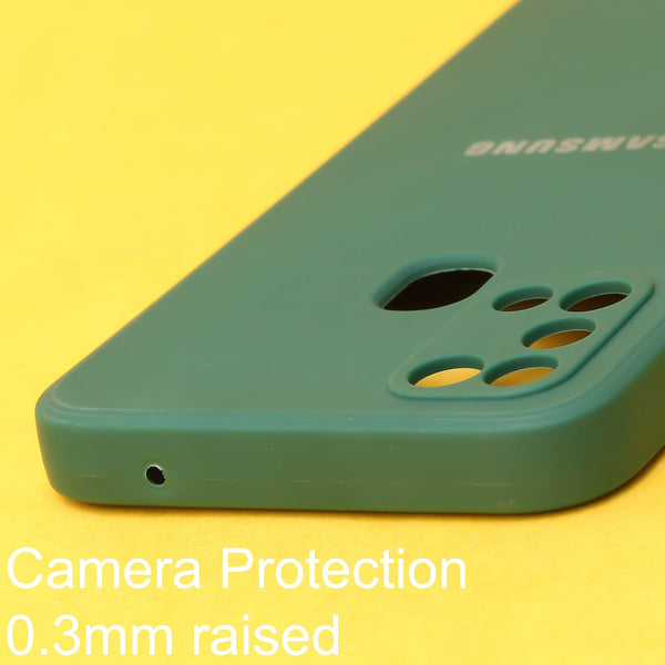 Dark Green Candy Silicone Case for Samsung M21