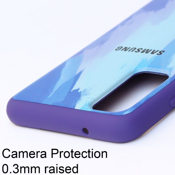 Marine oil paint mirror case for Samsung S20