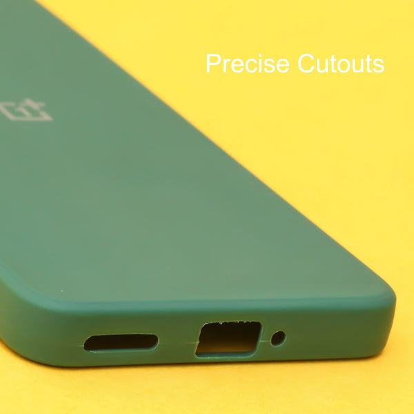 Dark Green Candy Silicone Case for Oneplus 9 Pro