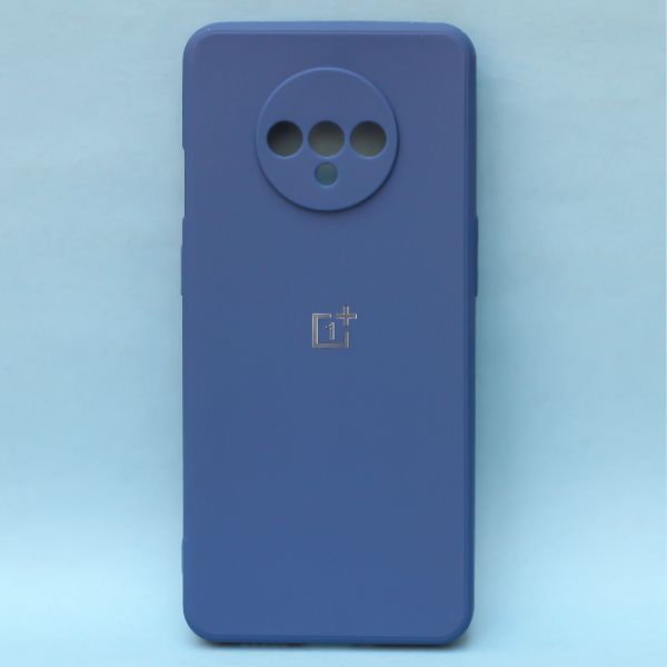 Dark Blue Candy Silicone case for Oneplus 7T