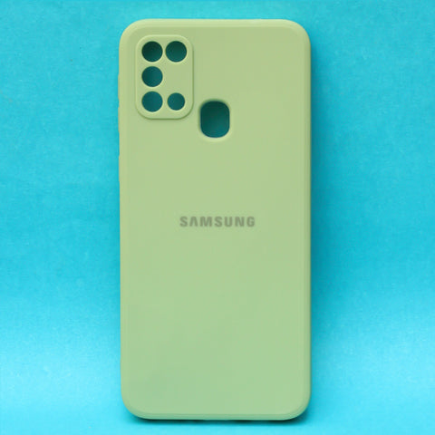 Light Green Candy Silicone Case for Samsung f41