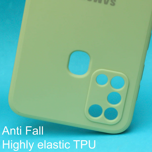 Light Green Candy Silicone Case for Samsung f41