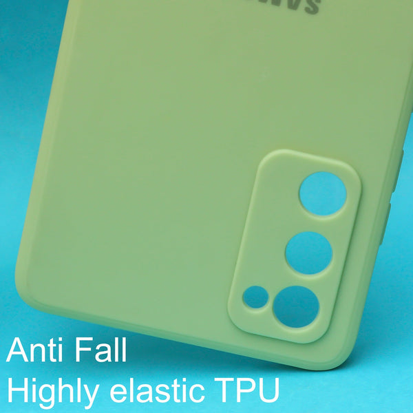 Light Green Candy Silicone Case for Samsung S22