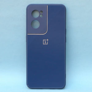 Dark Blue camera Safe mirror case for Oneplus Nord CE 2