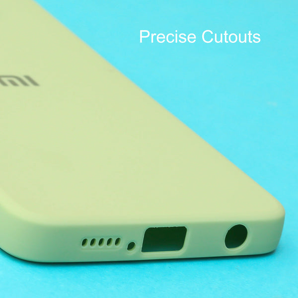 Light Green Candy Silicone Case for Poco X3 Pro