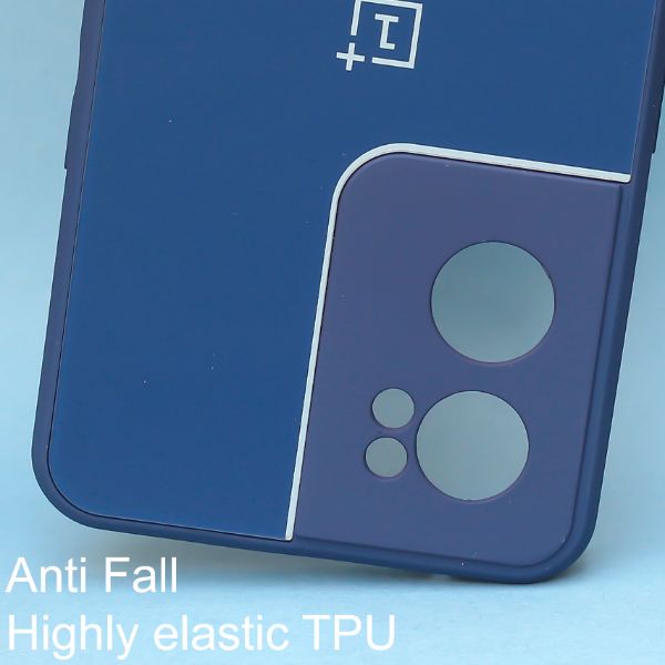 Dark Blue camera Safe mirror case for Oneplus Nord CE 2