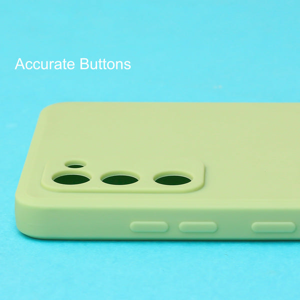 Light Green Candy Silicone Case for Samsung S22