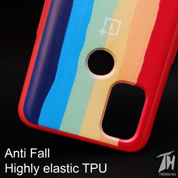 Rainbow Silicone Case for Oneplus Nord N10