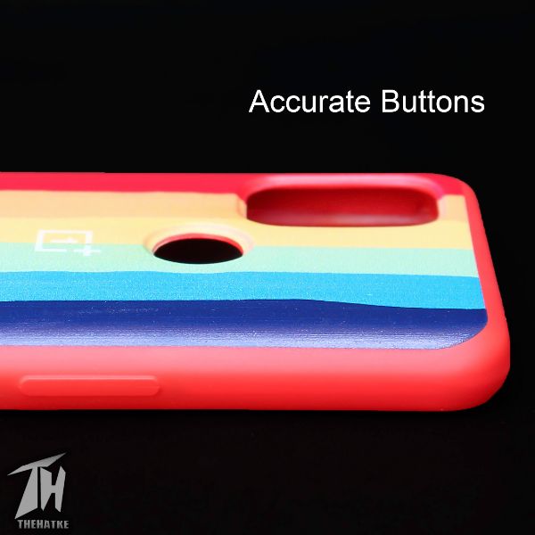Rainbow Silicone Case for Oneplus Nord N100