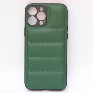 Green Pop Leather silicone case for Apple iPhone 13 Pro