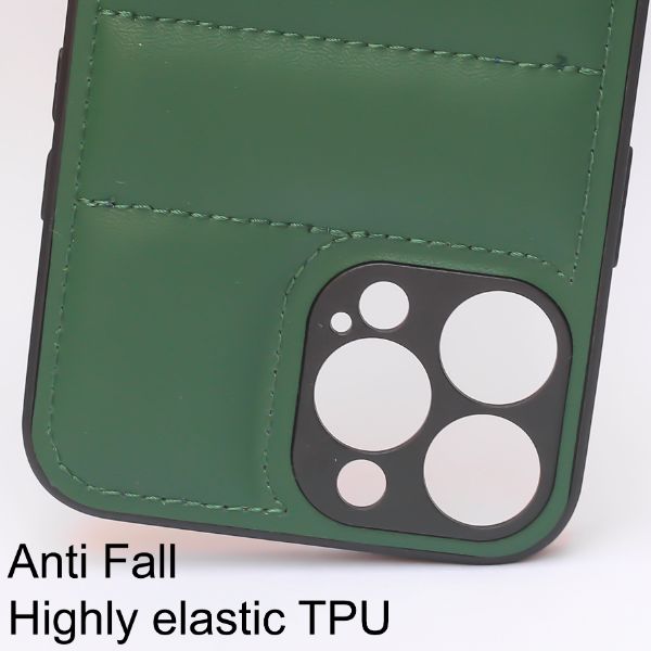 Green Pop Leather silicone case for Apple iPhone 12 Pro