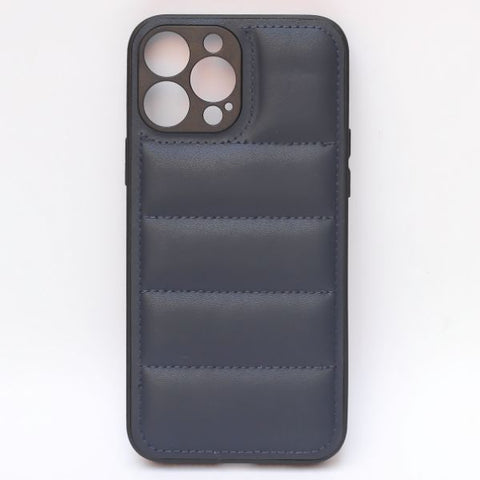 Blue Pop Leather silicone case for Apple iPhone 13 Pro