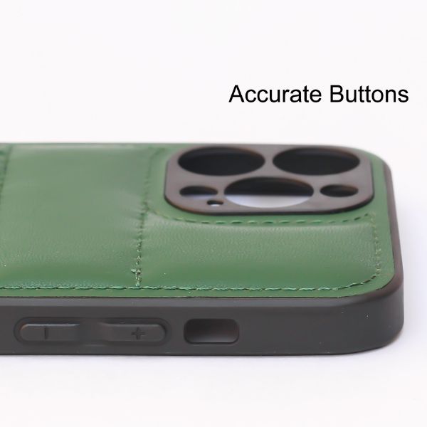 Green Pop Leather silicone case for Apple iPhone 13 Pro Max