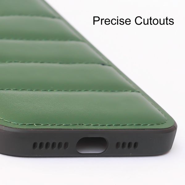 Green Pop Leather silicone case for Apple iPhone 12 Pro