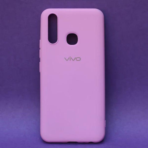 Purple Original Silicone case for Vivo U20