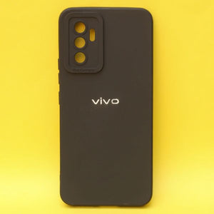Black Spazy Silicone Case for Vivo V23E