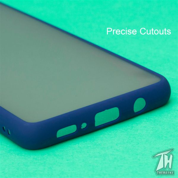 Blue Smoke Silicone Safe case for Samsung M51