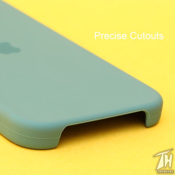 Green Original Silicone case for Apple iPhone 11 Pro Max