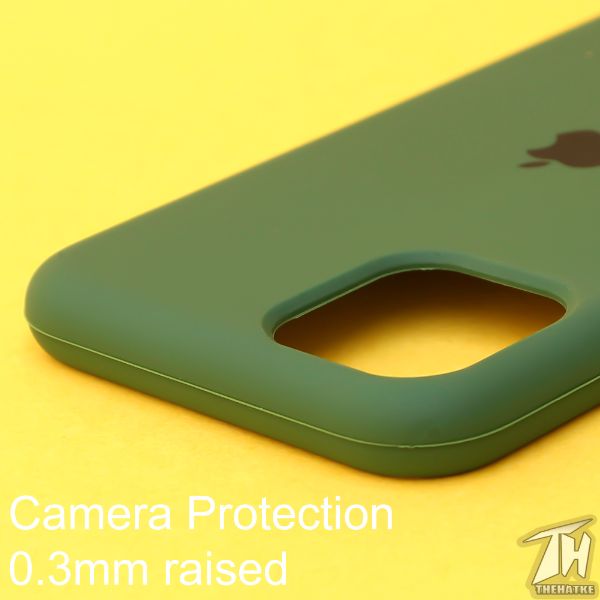 Dark Green Original Silicone case for Apple iPhone 11 Pro Max