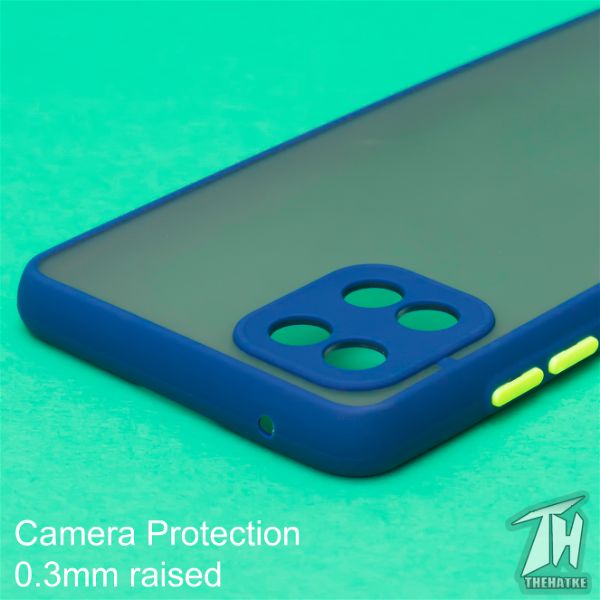 Blue Smoke Camera Safe case for Samsung Note 10 Lite
