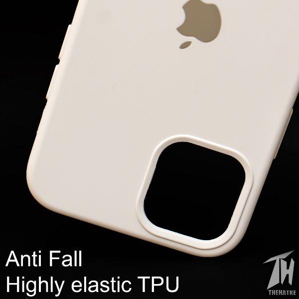 White Original Silicone case for Apple iPhone 11 Pro