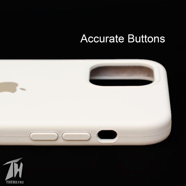 White Original Silicone case for Apple iPhone 11 Pro