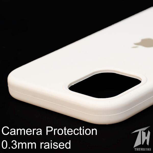White Original Silicone case for Apple iPhone 11 Pro