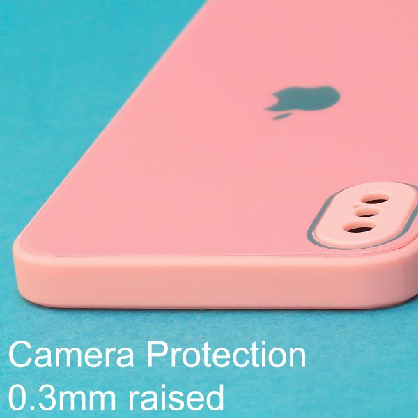 Pink camera Safe mirror case for Apple iphone Xs Max