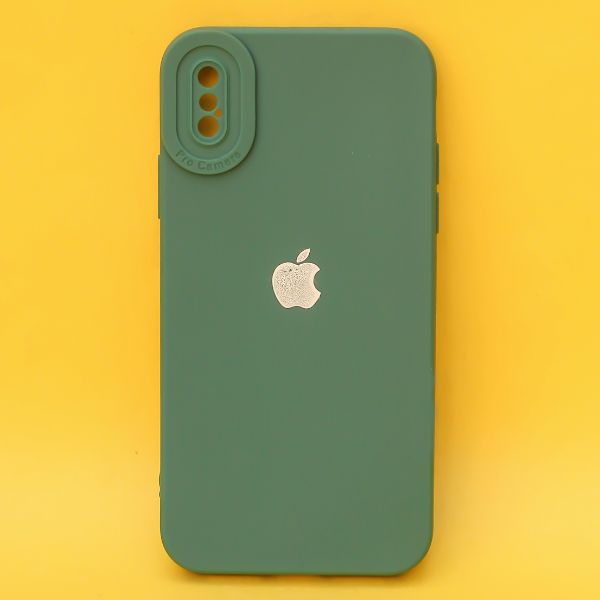 Dark Green Spazy Silicone Case for Apple Iphone X/Xs