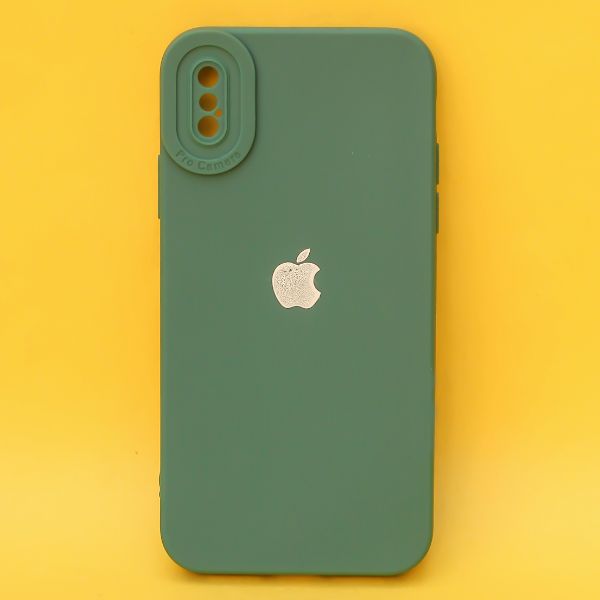 Dark Green Spazy Silicone Case for Apple Iphone Xs max