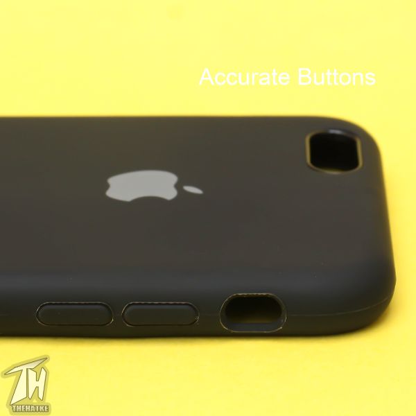 Black Original Silicone case for Apple iphone 6/6s