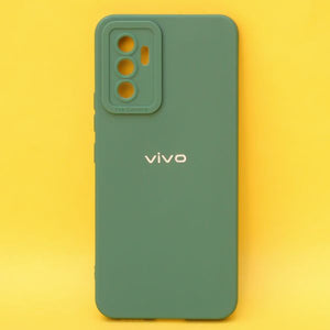 Dark Green Spazy Silicone Case for Vivo V23e