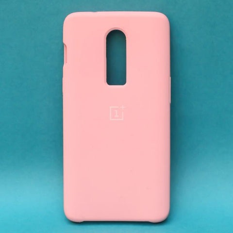 Pink Original Silicone case for Oneplus 6