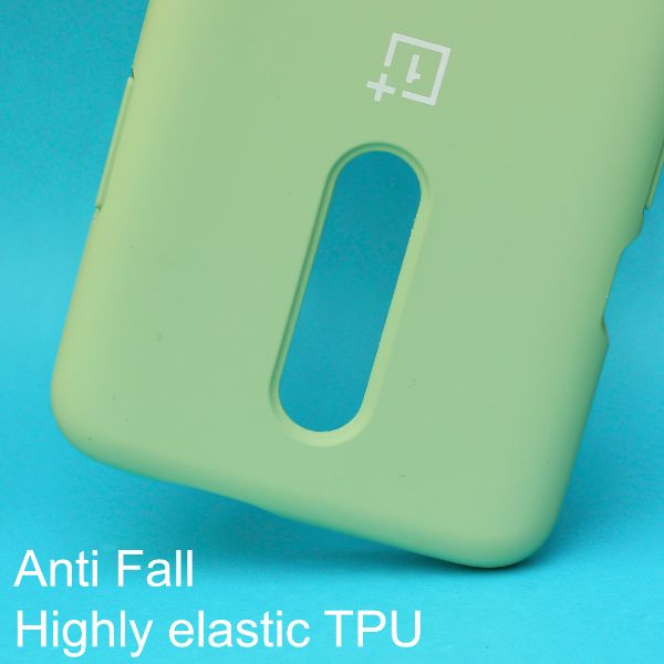 Light Green Original Silicone case for Oneplus 7 Pro