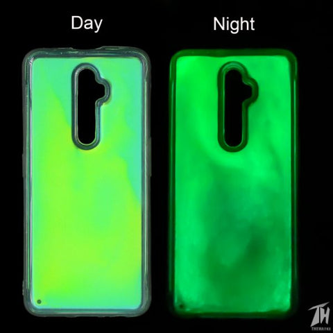 Green Glow in Dark Silicone Case for Oppo Reno 2f