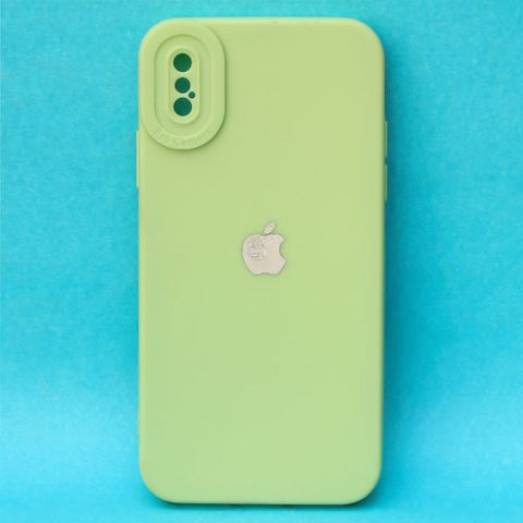 Light Green Spazy Silicone Case for Apple Iphone Xs Max