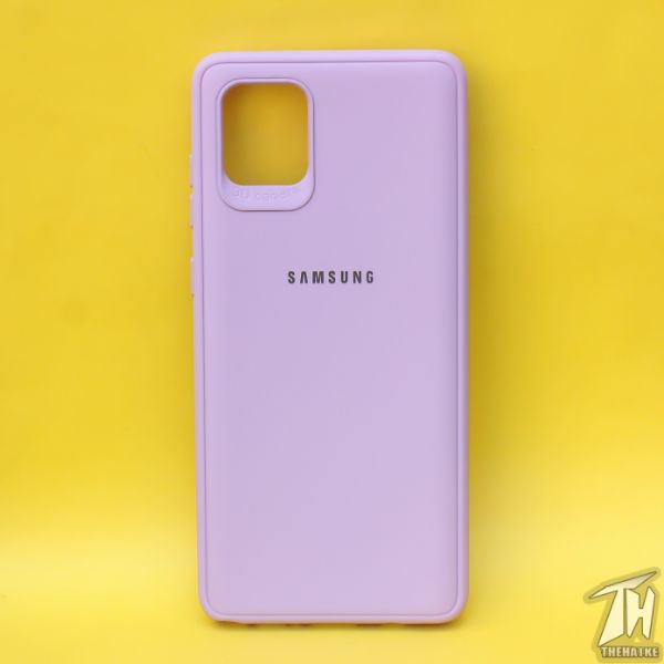 Purple Silicone Case for Samsung S10 Lite