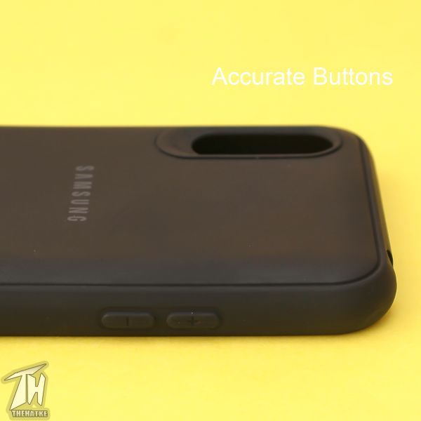 Black Silicone Case for Samsung M01